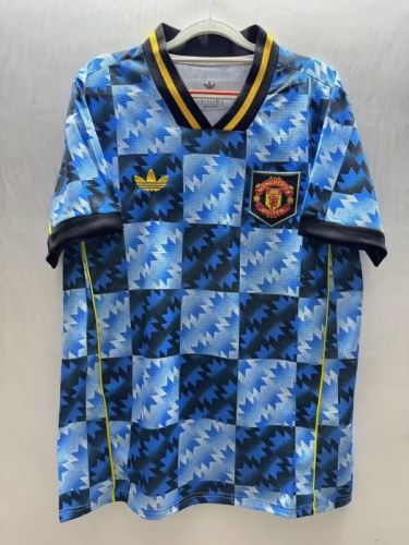 Fan Version 2025-2026 Manchester United Blue Special Edition Soccer Jersey Football Shirt