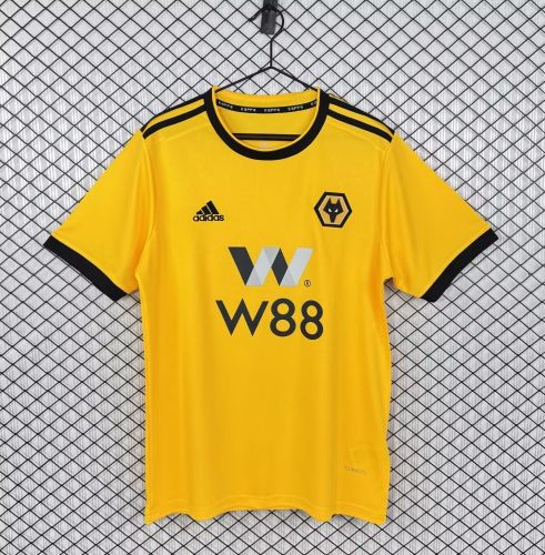 Retro Jersey 2018-2019 Wolves Jersey Wolverhampton Wanderers Home Football Shirt Soccer Jersey