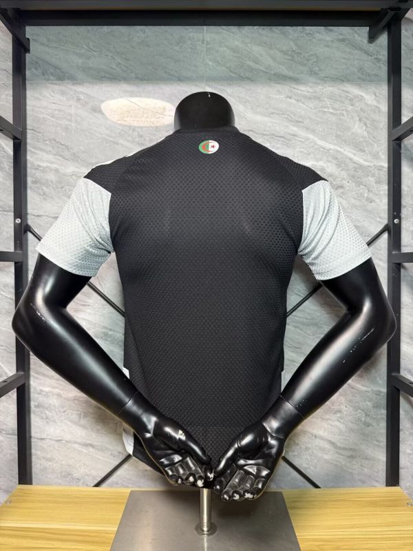 Player Version 2026 Algeria Black Soccer Training Jersey Football Shirt