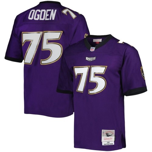 Baltimore Ravens OGDEN 75 Purple Limited Jersey NFL Shirt