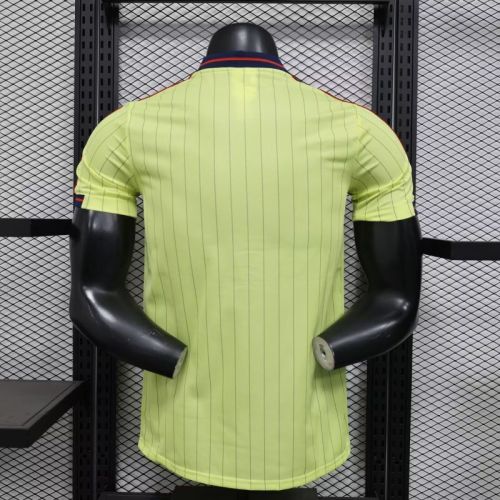 Player Version 2025-2026 Club America Aguilas Yellow Soccer Jersey Football Shirt