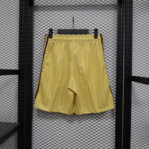 Fan Version 2025-2026 Arsenal Yellow Icon Soccer Shorts Football Shorts