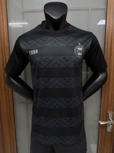 Fan Version 2025-2026 Coritiba Black Soccer Jersey Football Shirt