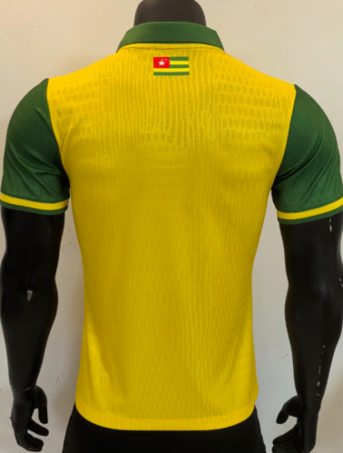Player Version 2026 Togo Yellow Soccer Jersey Football Shirt