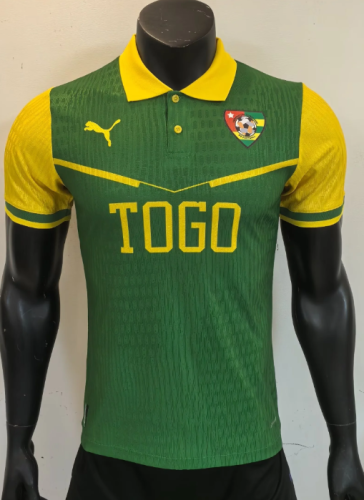 Player Version 2026 Togo Green Soccer Jersey Football Shirt