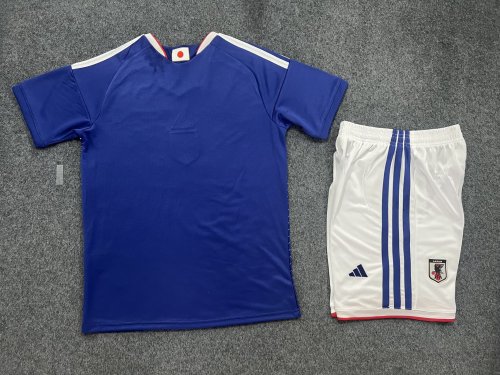 Adult Uniform 2026 Japan Home Soccer Jersey Shorts Men's Football Kit