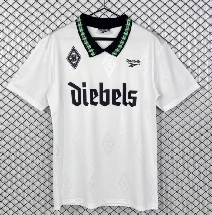 Retro Jersey 1995-1996 Borussia Monchengladbach Home Soccer Jersey Football Shirt