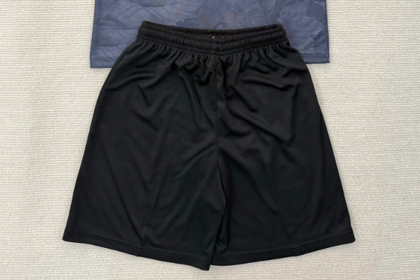 Fan Version 2025-2026 Stuttgart Third Away Grey Soccer Shorts Football Shorts