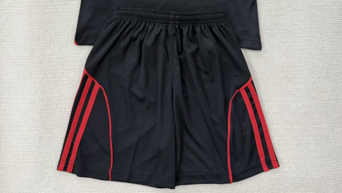Fan Version 2025-2026 Sevilla Third Away Black Soccer Shorts Football Shorts