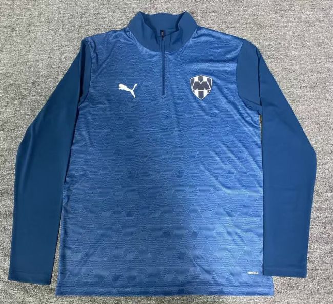 2025-2026 Monterrey Blue Soccer Training Sweater