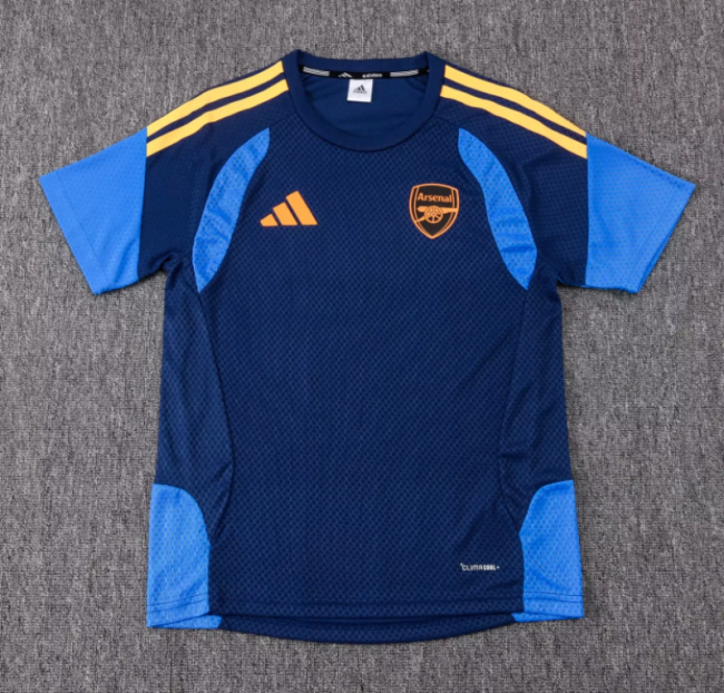 Fan Version Arsenal 2025-2026 Blue Soccer Training Jersey Football Shirt