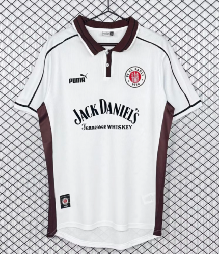 Retro Jersey 1999-2000 St. Pauli Home Soccer Jersey Football Shirt