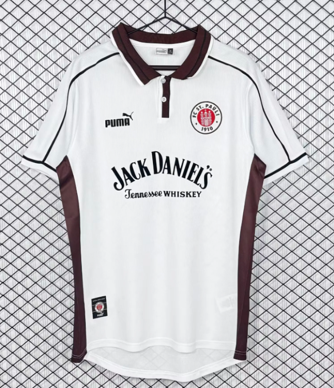 Retro Jersey 1999-2000 St. Pauli Home Soccer Jersey Football Shirt