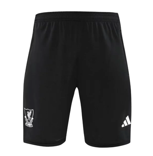 Fan Version 2025-2026 Liverpool Black/Green Soccer Training Shorts Football Shorts