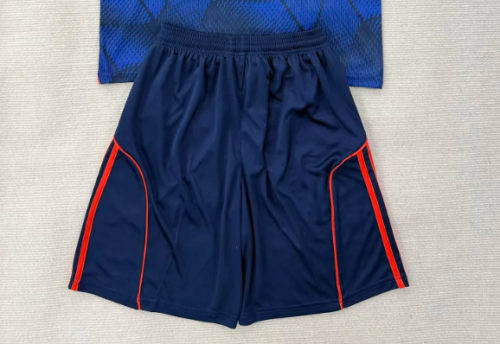 Fan Version 2025-2026 Nottingham Forest Third Away Dark Blue Soccer Shorts Football Shorts