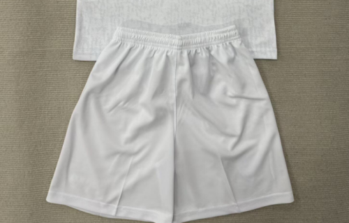 Fan Version 2025-2026 Stuttgart 100th Anniversary White Soccer Shorts Football Shorts