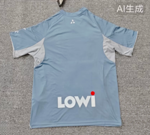Fan Version 2025-2026 Granada Third Away Grey Soccer Jersey Football Shirt