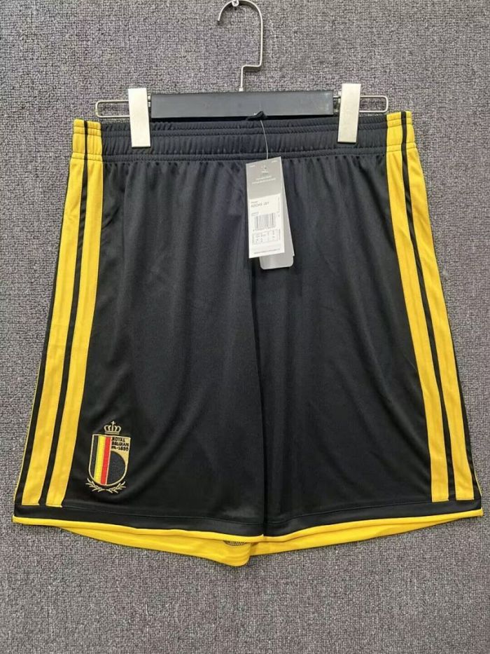 Fan Version 2025-2026 BEL Home Soccer Shorts Football Shorts