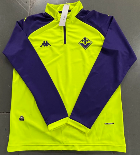 2025-2026 Fiorentina Green Soccer Training Sweater and Pants