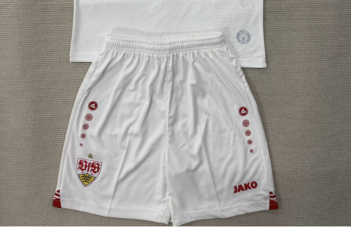 Fan Version 2025-2026 Stuttgart Home Soccer Shorts Football Shorts