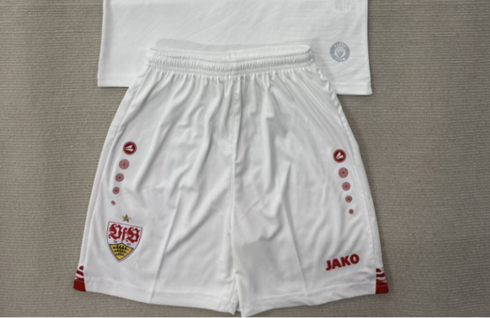 Fan Version 2025-2026 Stuttgart Home Soccer Shorts Football Shorts