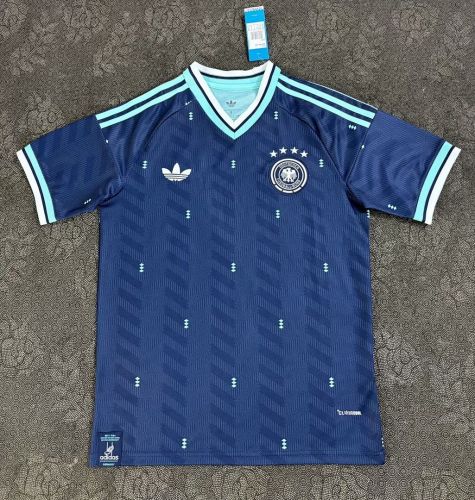 Fan Version 2026 Germany Away Dark Blue Soccer Jersey Football Shirt