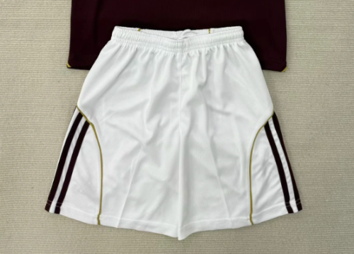 Fan Version 2025-2026 Aston Villa Home Soccer Shorts Football Shorts