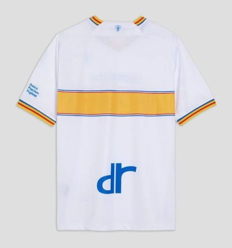 Fan Version 2025-2026 Lecce Away White Soccer Jersey Football Shirt