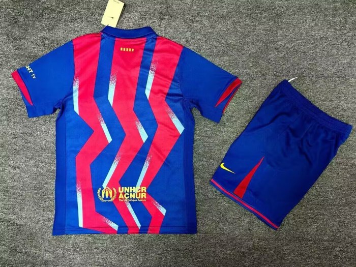 Adult Uniform Barca Camisetas de Futbol 2025-2026 Barcelona Fourth Away Soccer Jersey Shorts