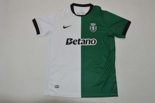 Fan Version 2025-2026 Sporting Lisbon Green/White Special Edition Football Shirt Soccer Jersey