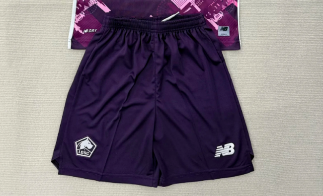 Fan Version 2026 Lille Fourth Away Soccer Shorts Football Shorts