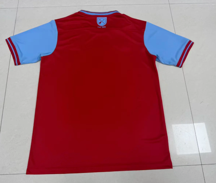 Fan Version 2025-2026 West Ham United 50th Anniversary Soccer Jersey Football Shirt