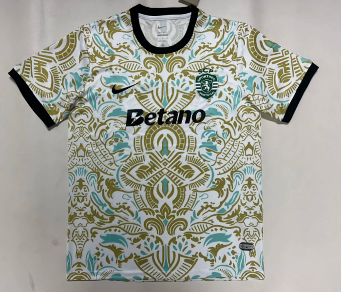 Fan Version 2025-2026 Sporting Lisbon Football Training Shirt Soccer Jersey