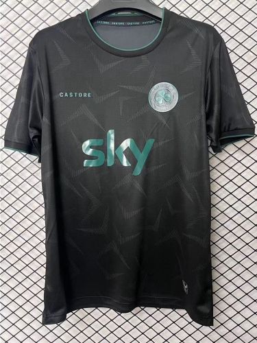 Fan Version 2025 Ireland Third Away Black Soccer Jersey Football Shirt