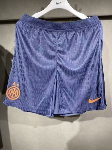 Player Version 2025-2026 Inter Milan Third Away Dark blue Soccer Shorts Football Shorts