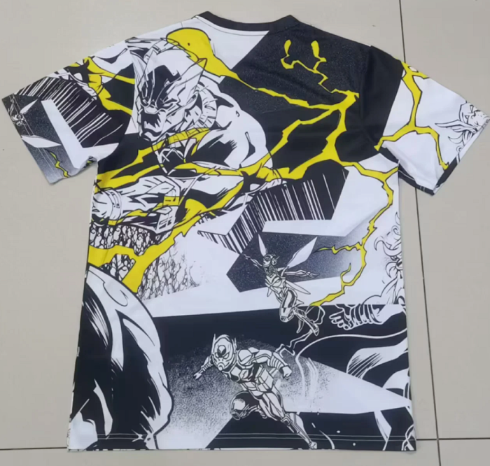 Fans Version 2025-2026 Real Madrid Marvel version Soccer Jersey Real Football Shirt