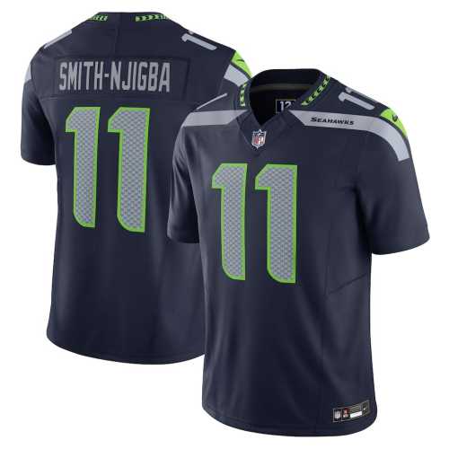 Seattle Seahawks Dark Blue Vapor Limited Jersey SMITH-NJIGBA 11 NFL Shirt