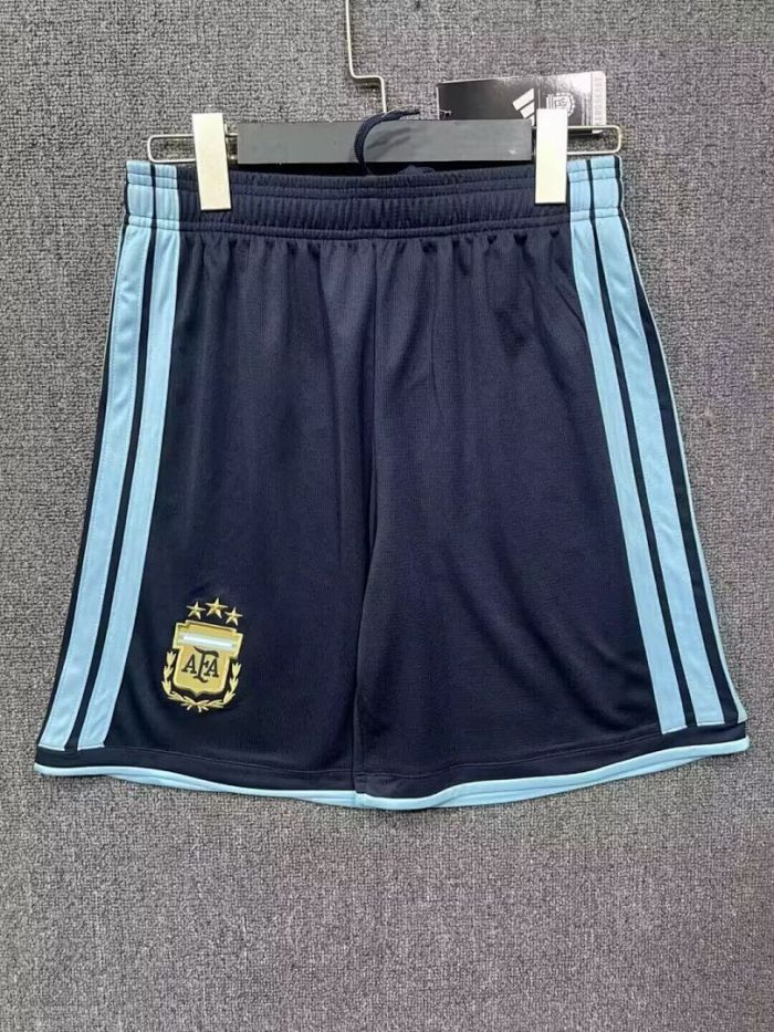 Fan Version 2026 Argentina Home Soccer Shorts Football Shorts