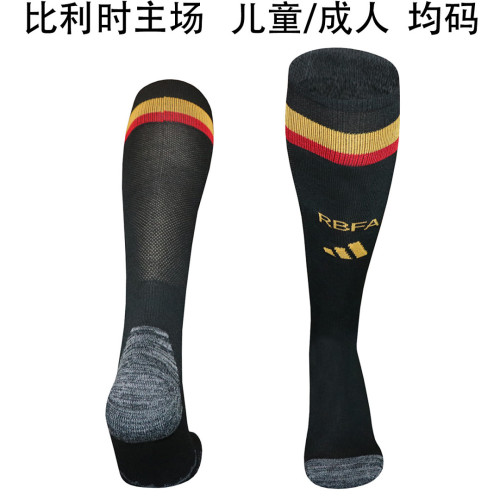 Youth/Adult 2026 World Cup BEL Home Soccer Socks Football Socks