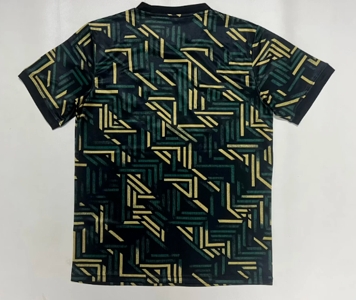 Fan Version 2025-2026 Sporting Lisbon Green/Yellow/Black Football Training Shirt Soccer Jersey