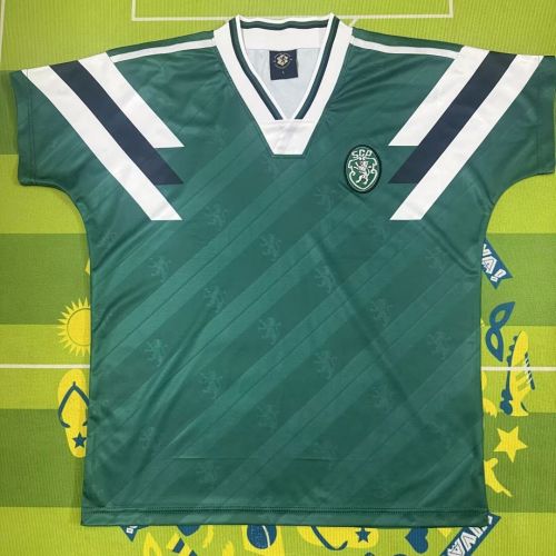 Retro Model 2025-2026 Sporting Lisbon Green Football Shirt Soccer Jersey