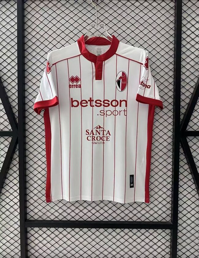 Fan Version 2025-2026 Bari Home Soccer Jersey Football Shirt