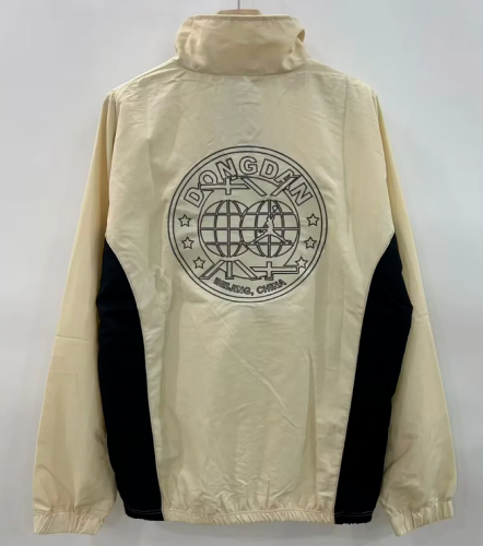 2025-2026 AJ Yellow/Black Soccer Windbreaker Jacket Football Jacket