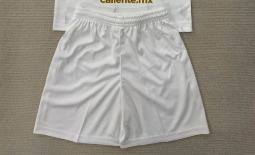 Fan Version 2025-2026 Toluca Away White Soccer Shorts Football Shorts