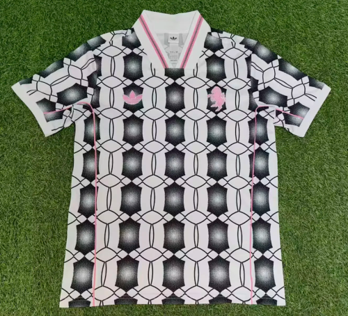Maillot Juve Shirt Fans Version 2025-2026 Juventus White/Black Soccer Training Jersey Football Shirt