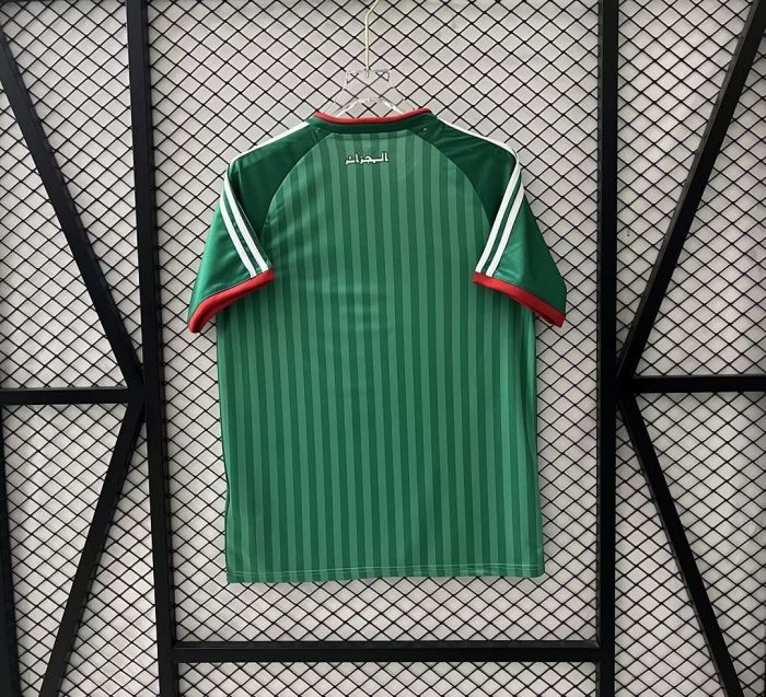 Fans Version 2026 Algeria Away Green Soccer Jersey Football Shirt