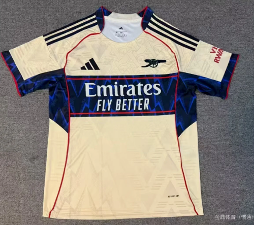 Fan Version Arsenal 2025-2026 Gold Special Edition Soccer Jersey Football Shirt