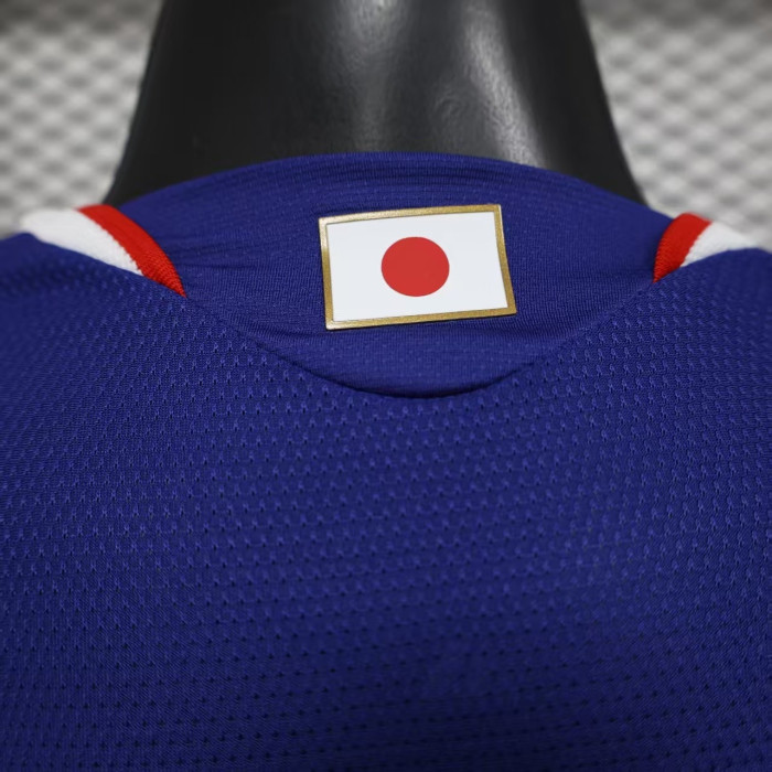 Long Sleeve Player Version 2026 Japan Home Soccer Jersey Football Shirt