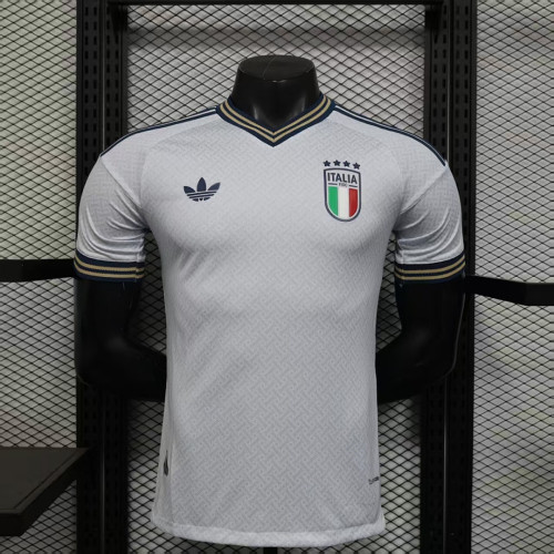 Player Version 2026 Italy Away White Soccer Jersey Football Shirt
