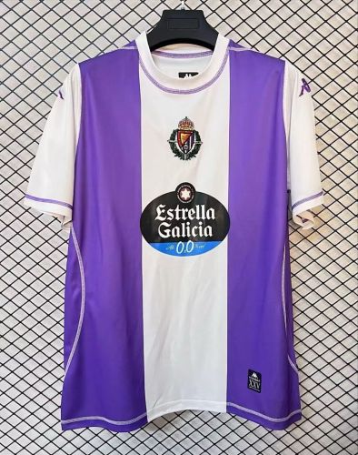 Fans Version 2025-2026 Real Valladolid Purple/White Special Edition Soccer Jersey